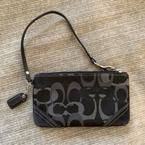 Vintage Coach Wristlet